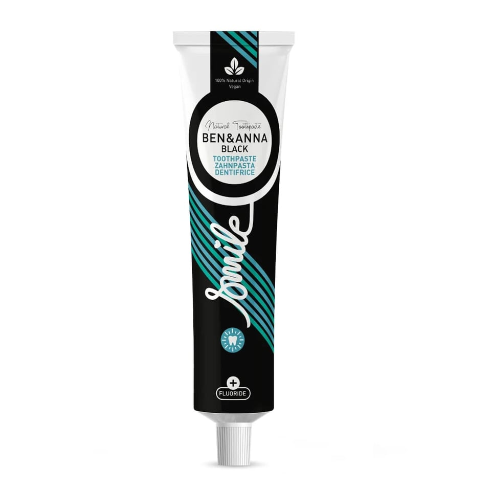 Ben & Anna Tandpasta Smile Met Fluoride Black