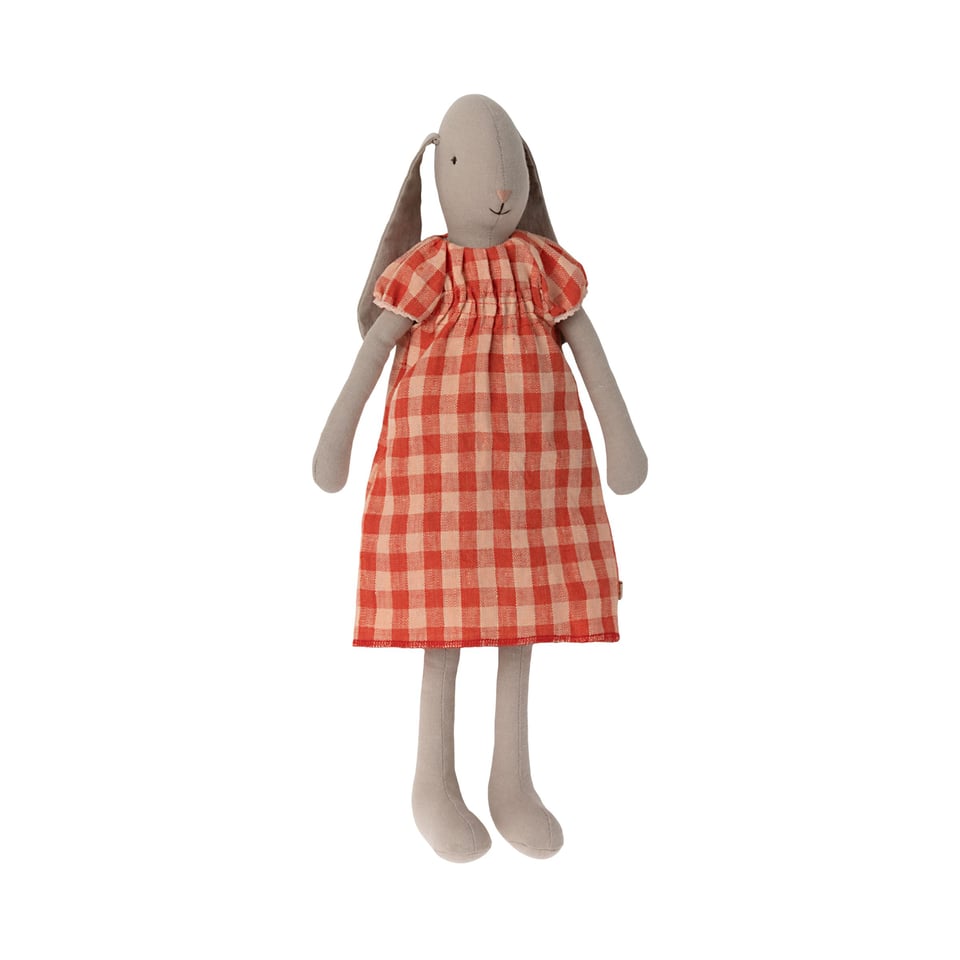Maileg Checkered Dress, Size 3