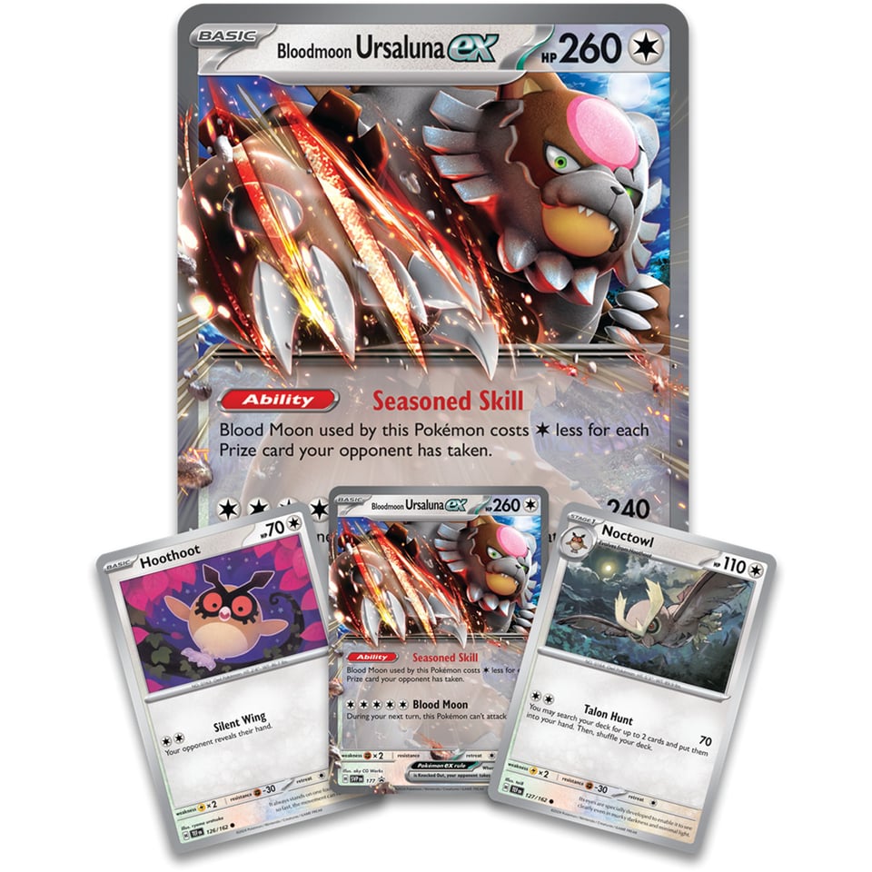 Pokémon Bloodmoon Ursaluna EX Box