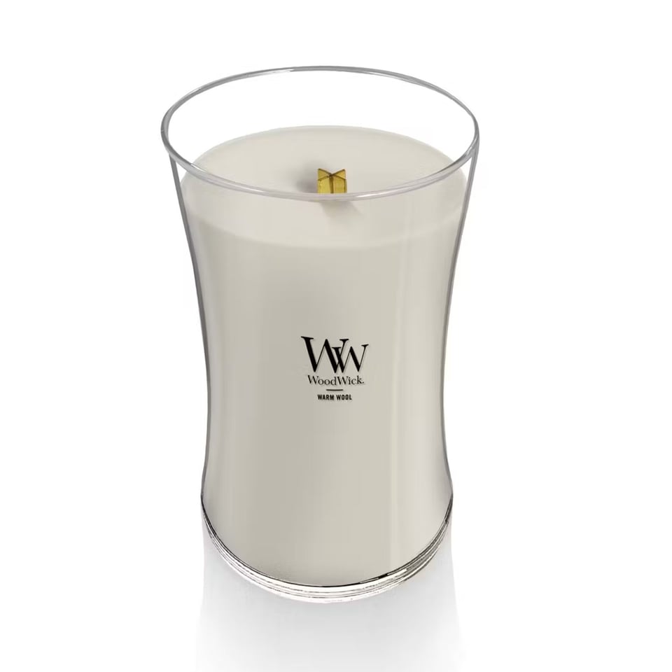 Woodwick Warm Wool Kaars Groot