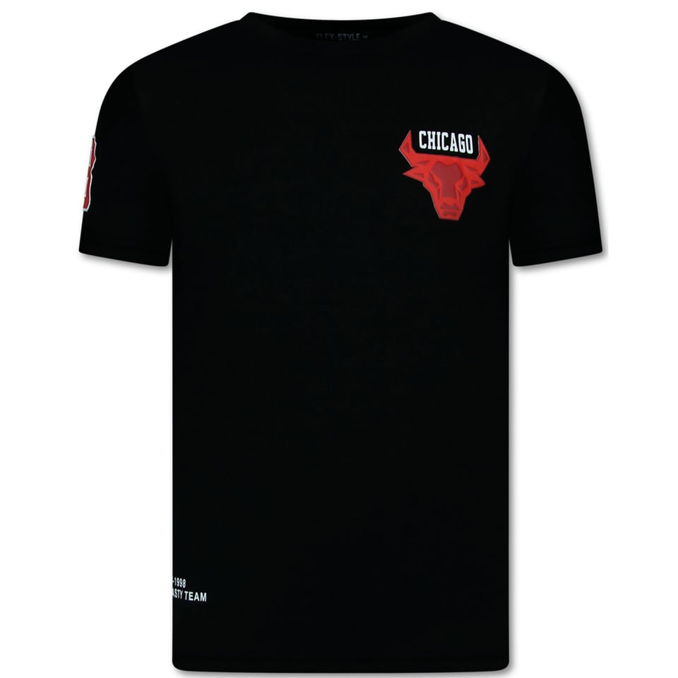 BULLS Zomerset Heren - Twinset BULLS - Combisets - 1685 - Rood/ Zwart