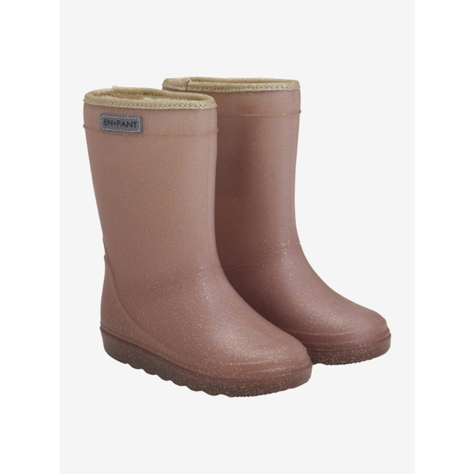 Enfant Thermo Boots Glitter Rose Taupe
