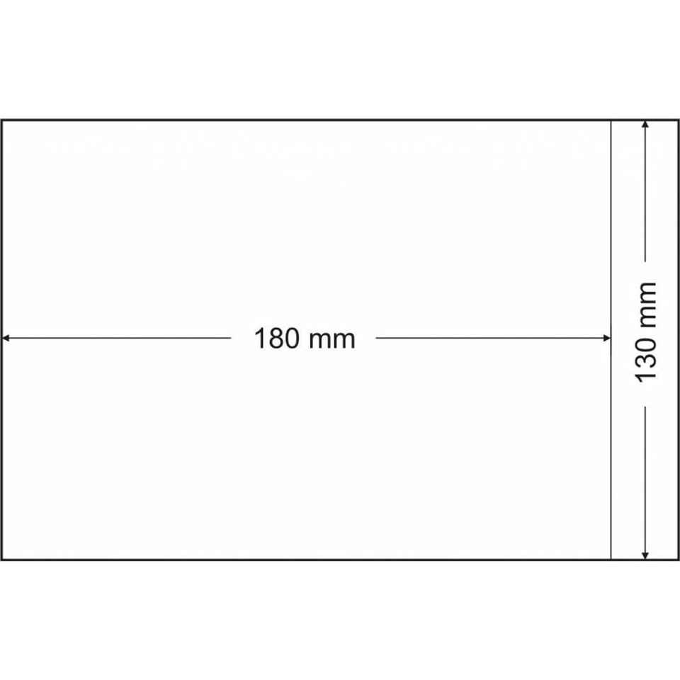 Pergamijnzakjes 130 X 180 Mm - 500 Stuks