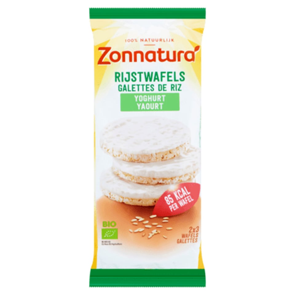 Zonnatura Rijstwafel Yoghurt Bio