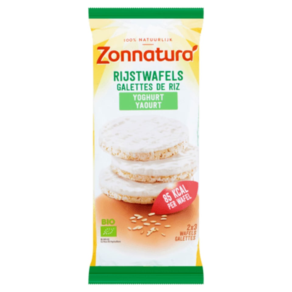 Zonnatura Rijstwafel Yoghurt Bio