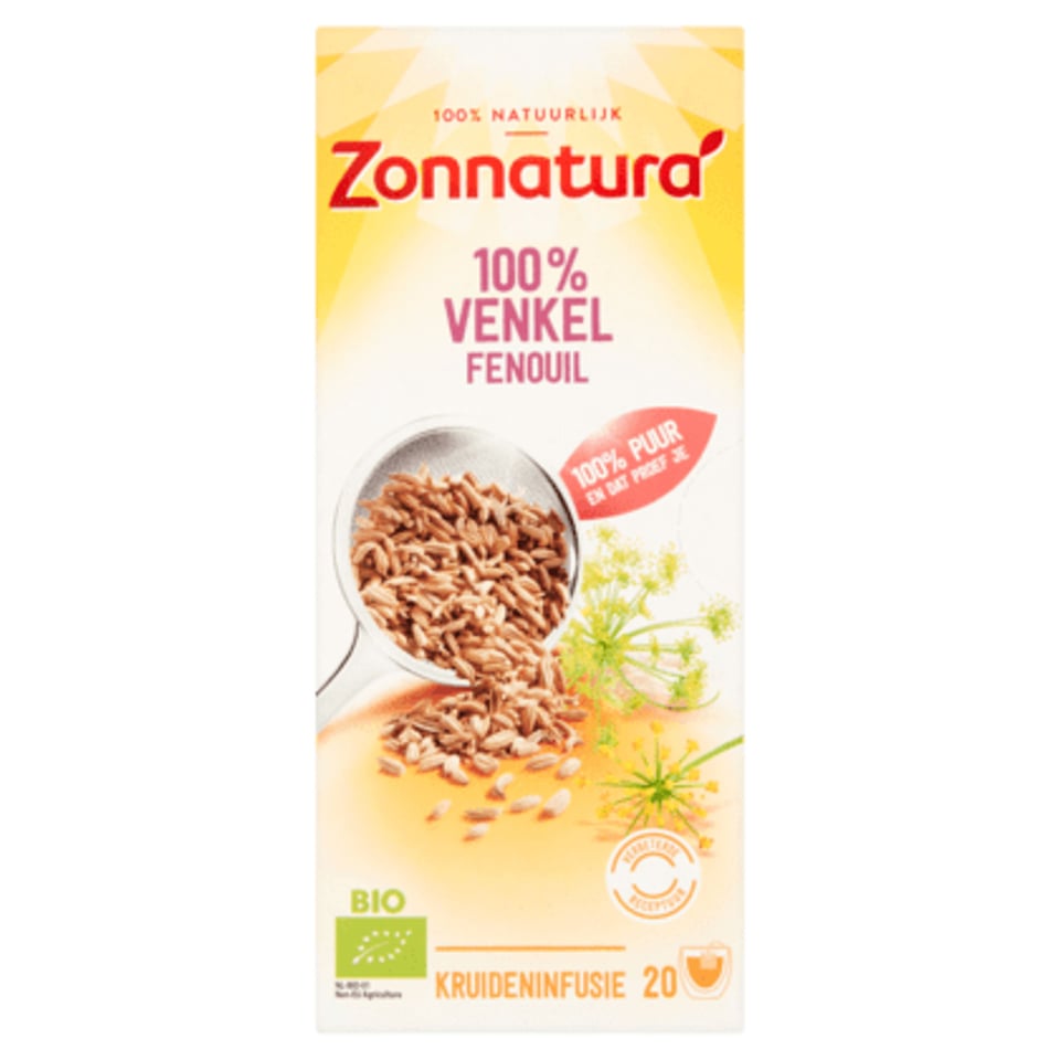 Zonnatura Thee Venkel 100% Bio