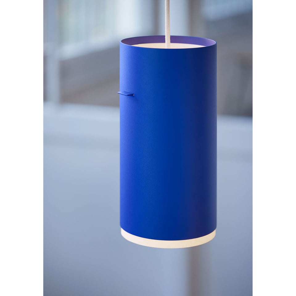 MOEBE Tube Pendant L Diepblauw