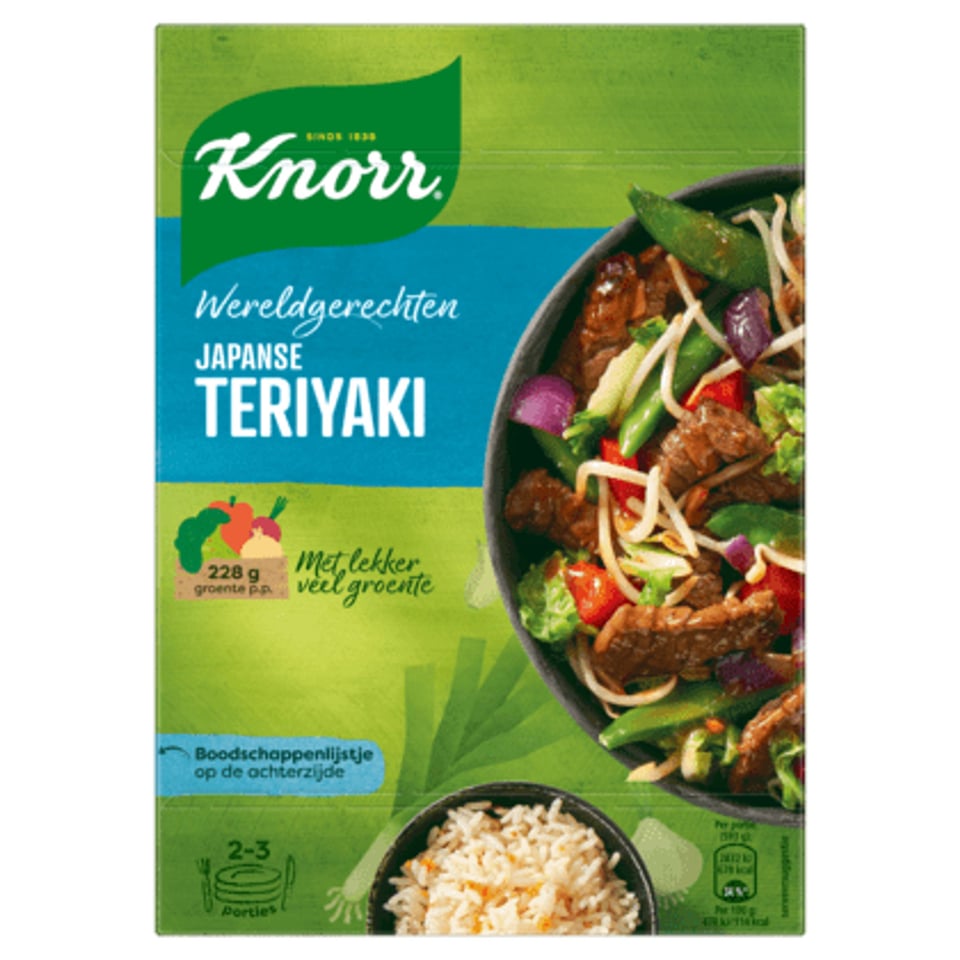 Knorr Wereldgerecht Teriyaki