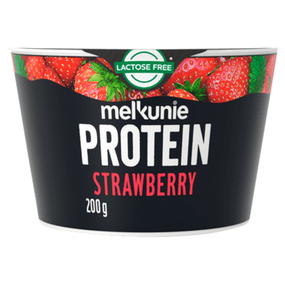 Melkunie Protein Kwark Aardbei Lactosevrij