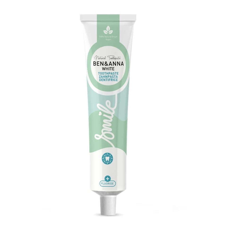 Ben & Anna Tandpasta Smile Met Fluoride White