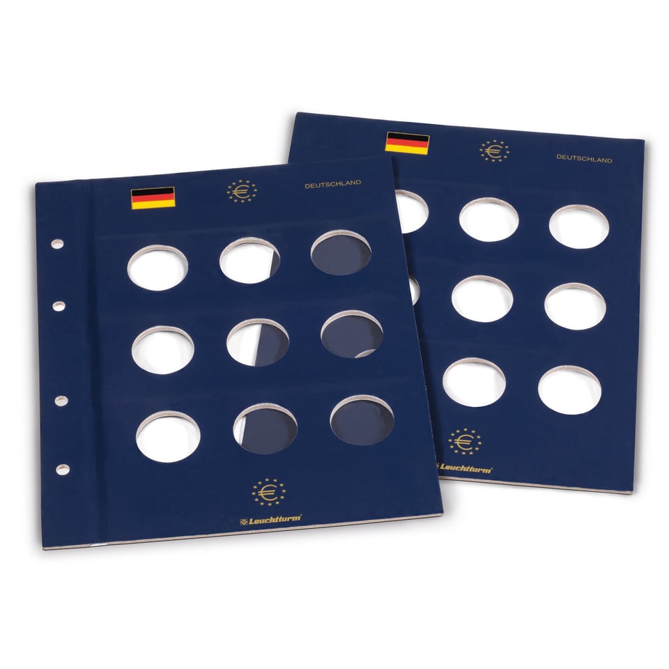 Vista Bladen Euromunten - 2 Stuks