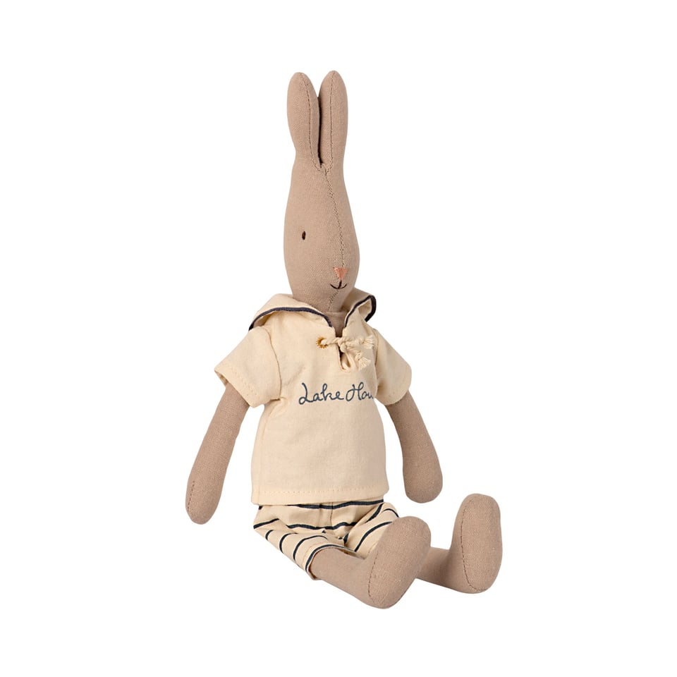 Maileg Rabbit Size 2 as Sailor - Off-White