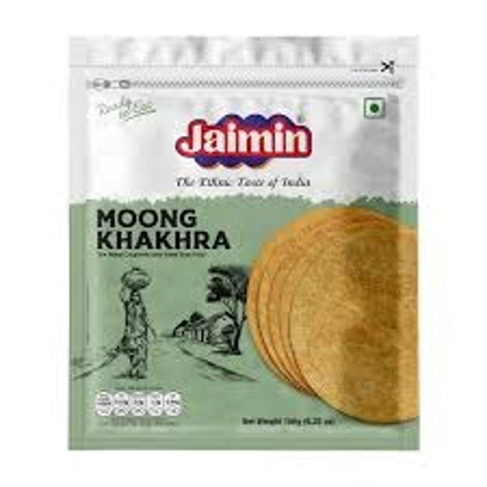 Jaimin Moong Khakhra 200 Grams