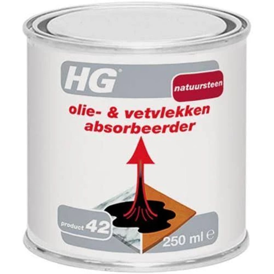 HG Olie/Vetvlek Absorbeerder 250 ML (Nr.42)