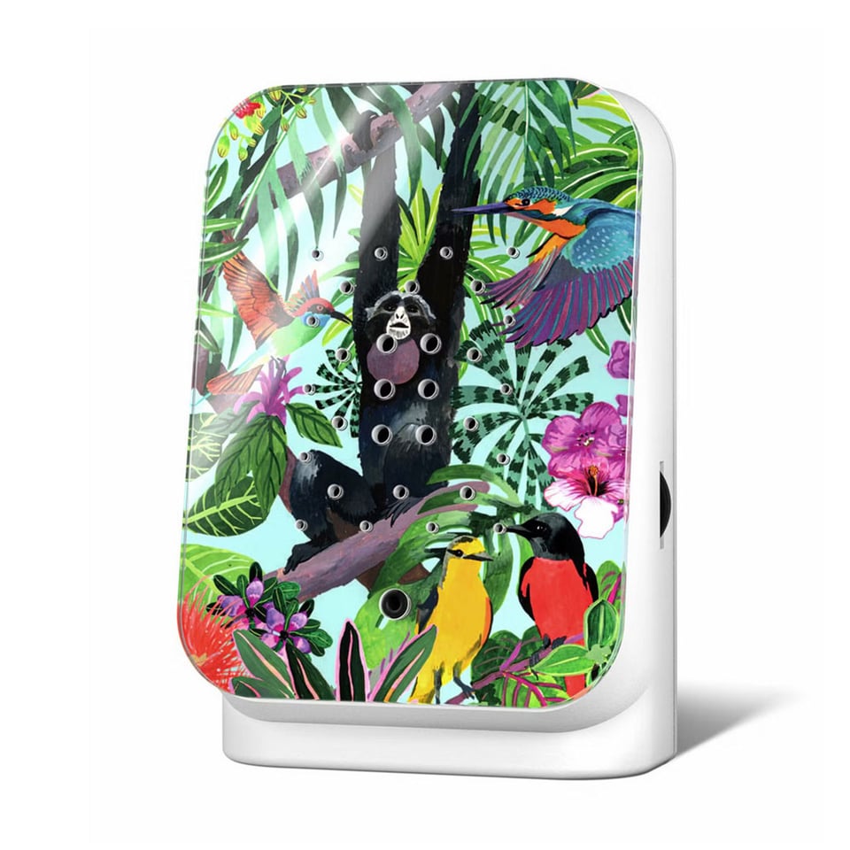 Junglebox Met Exotische Geluiden in 3 Kleuren