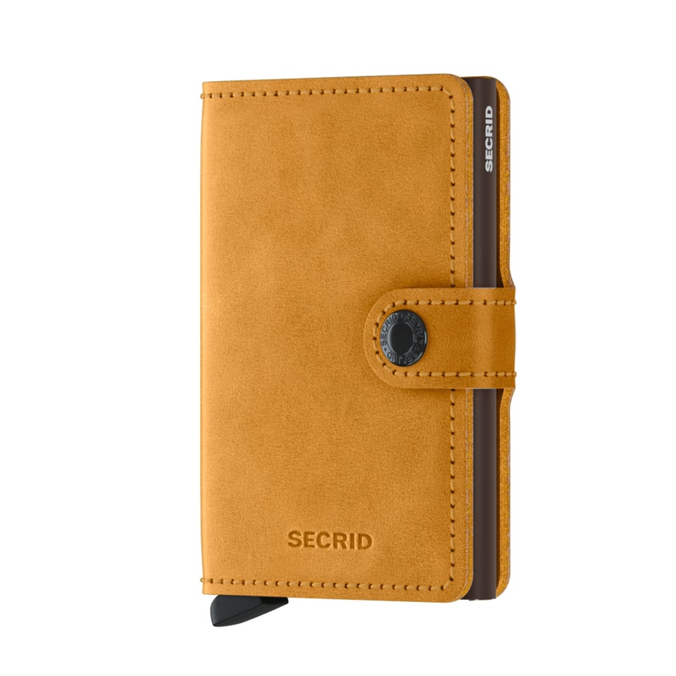 SECRID Miniwallet Vintage Oker