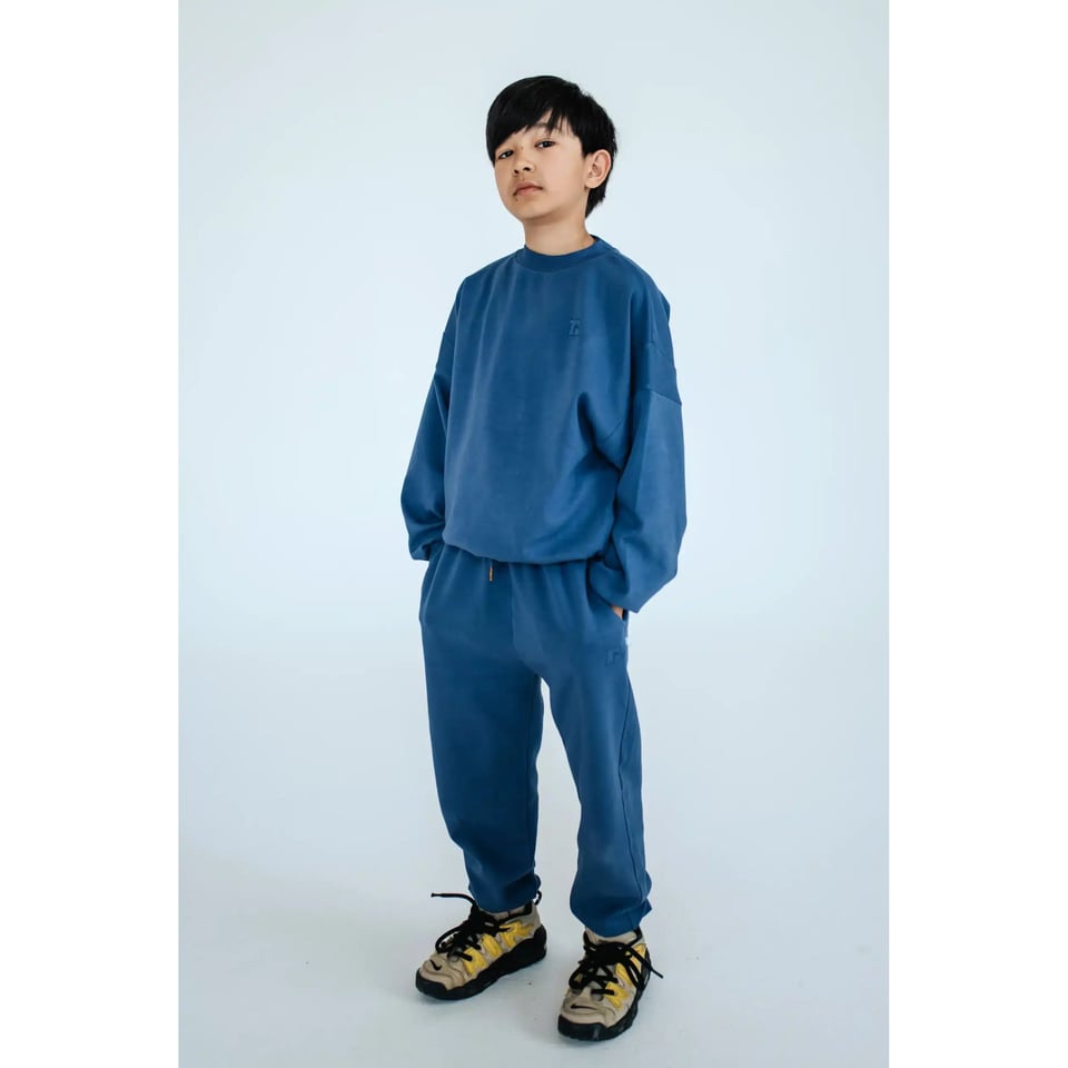 Repose Ams 24. Crewneck Sweater Nightshade Blue