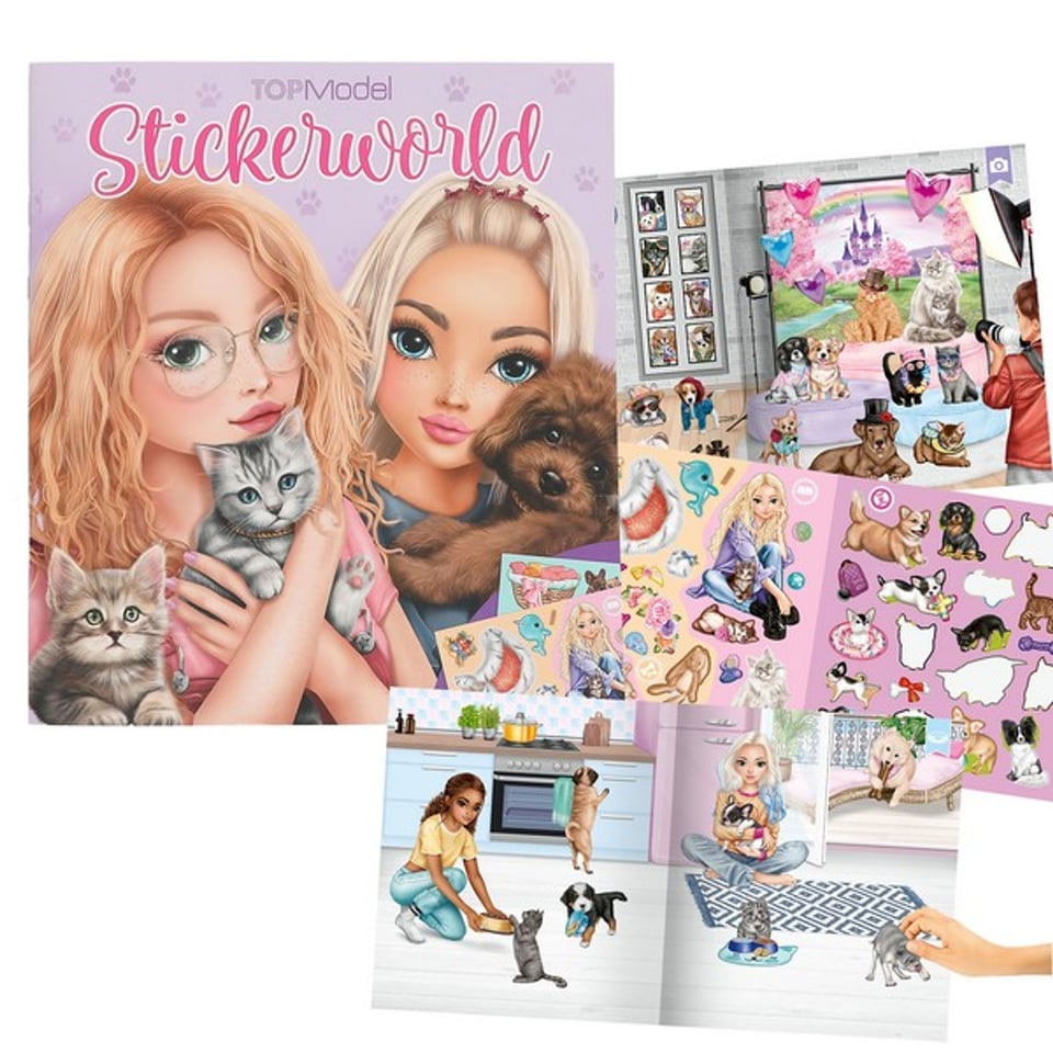 TOPModel Stickerwereld Honden en Katten