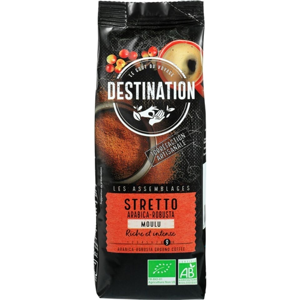 Gemalen Koffie Intense Stretto