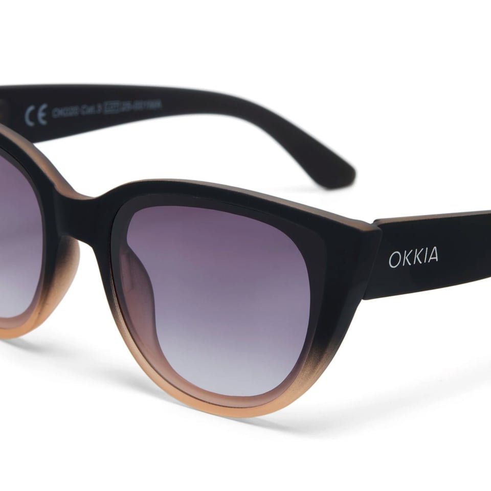 Zonnebril SILVIA Cat-Eye Black Pink OK020-BP