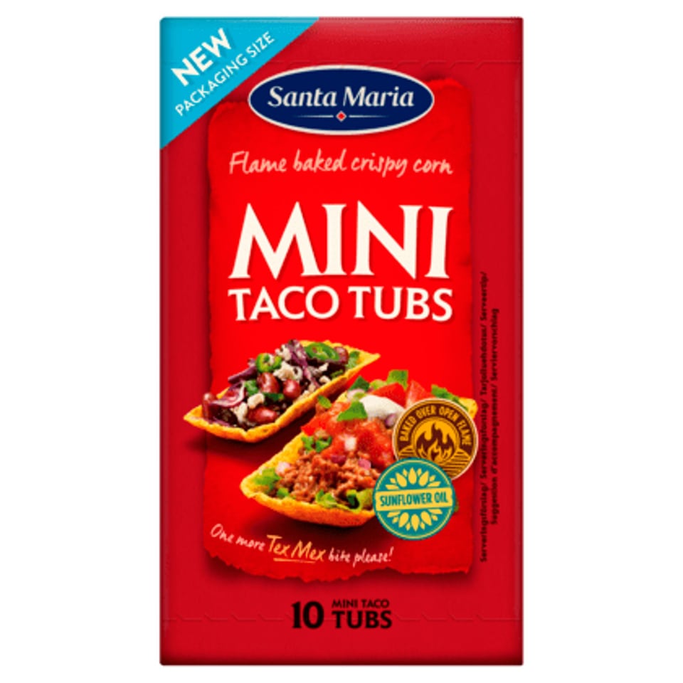 Santa Maria Mini Taco Tubs