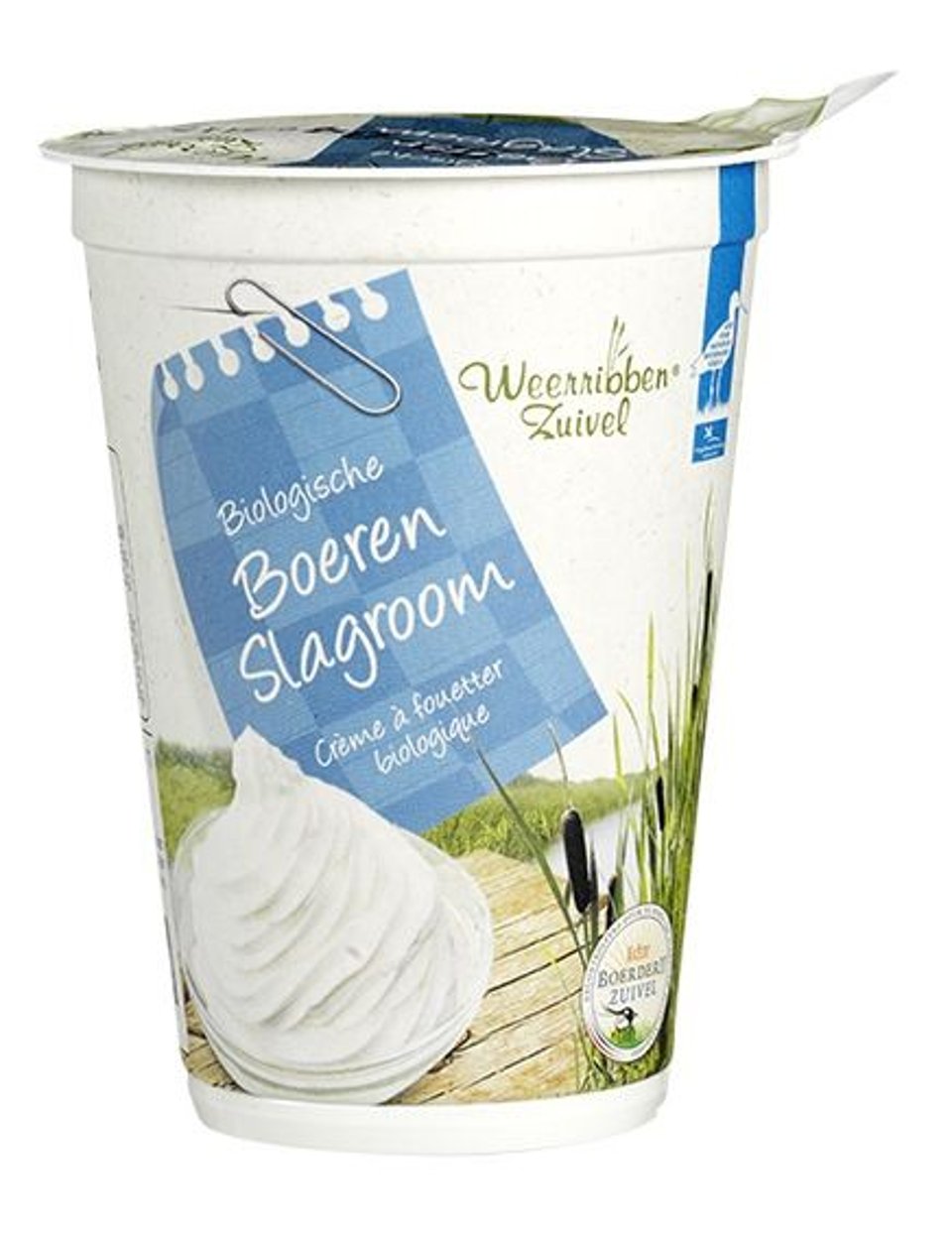 Weerribben Zuivel Boeren Slagroom (10) 200 Ml