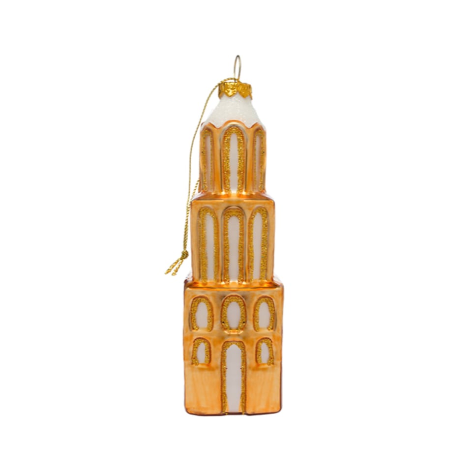 De Ballen Uit Utrecht Kerstbal Domtoren Goud