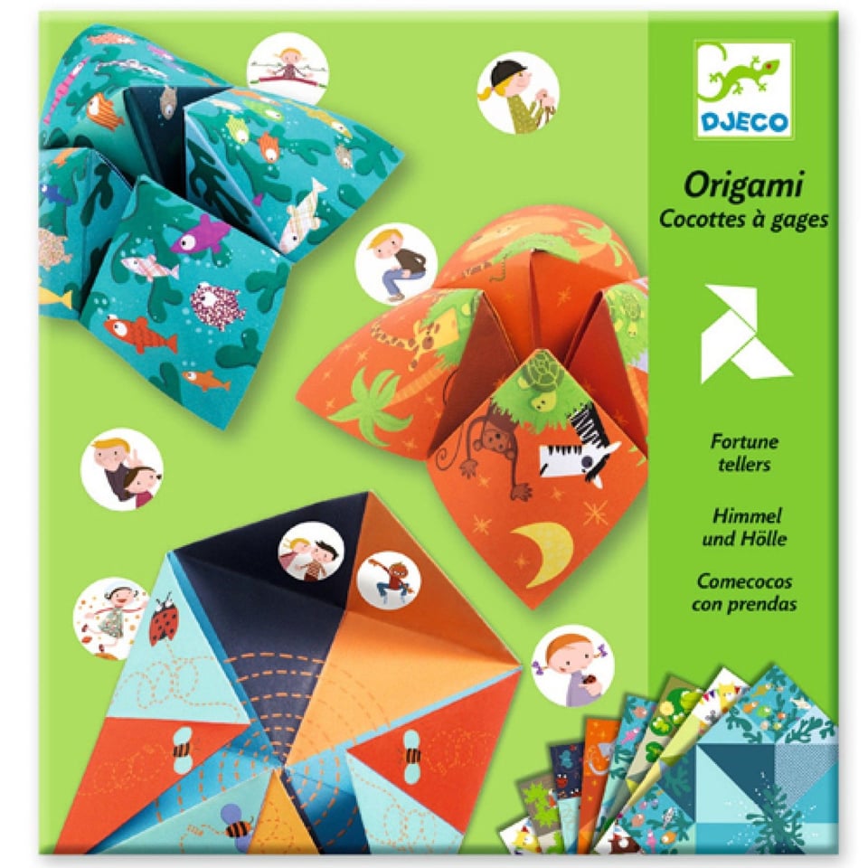 Djeco Knutselpakket Origami Zoutvaatjes