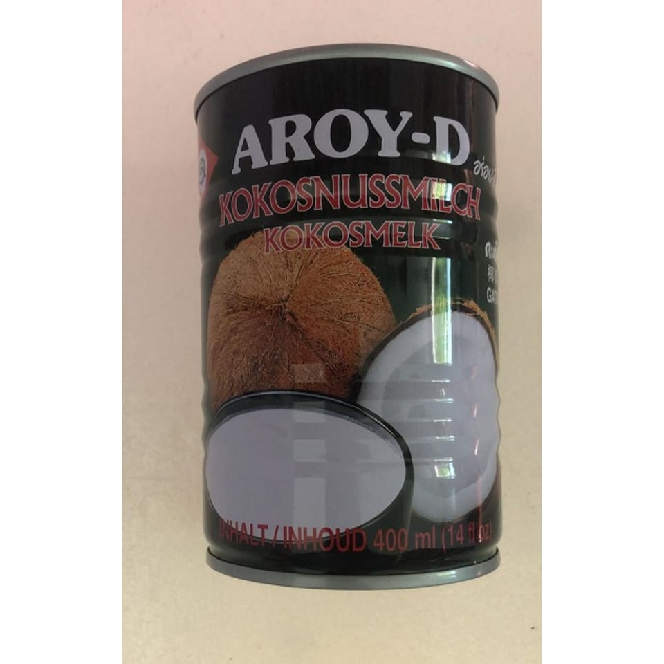 Aroy-D Kokosnussmilch Kokosmelk 400 Ml