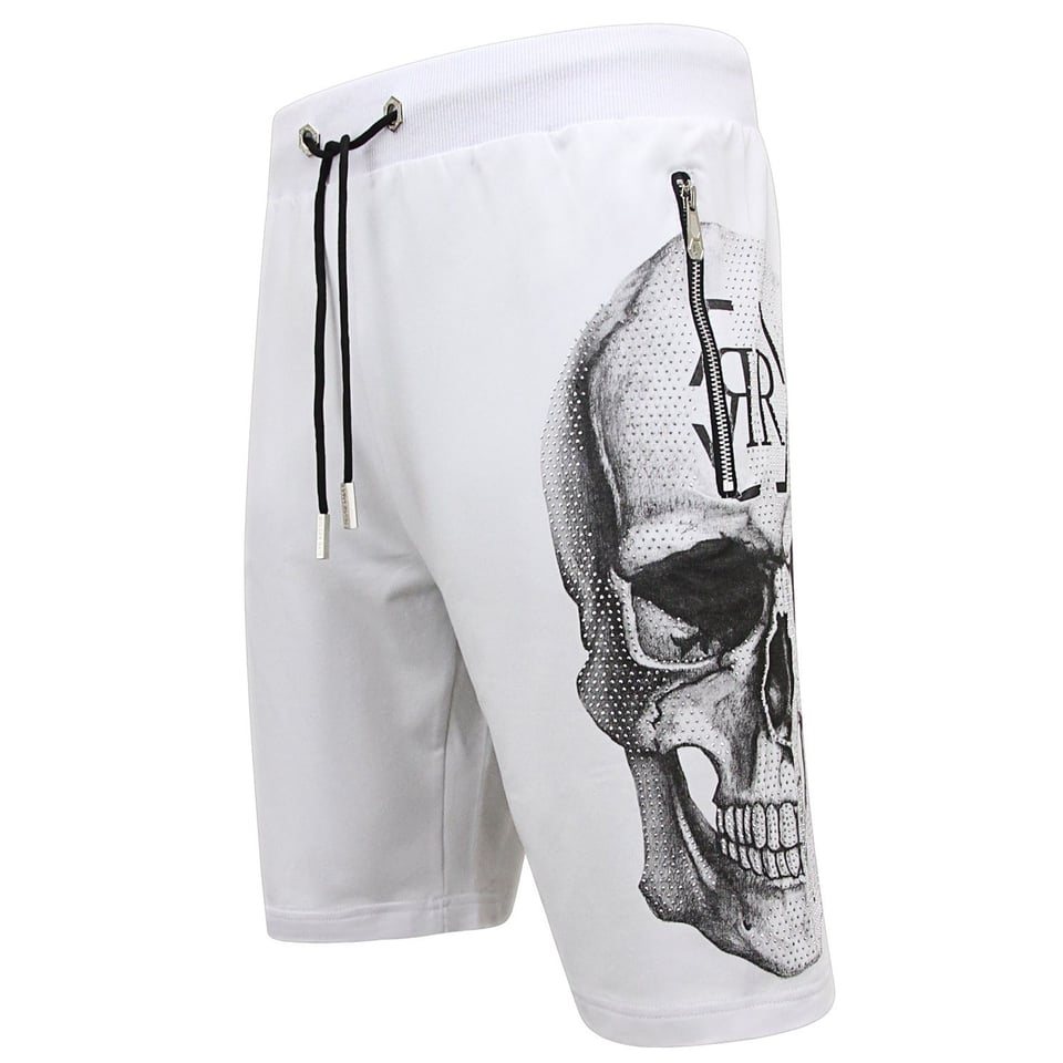 Heren Sets - Skull - Rhinestone - 7979/7980 - Wit