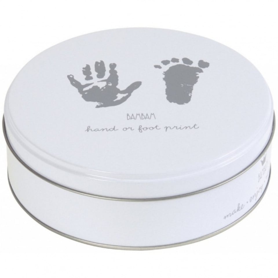 BamBam Foot / Hand Print Grey