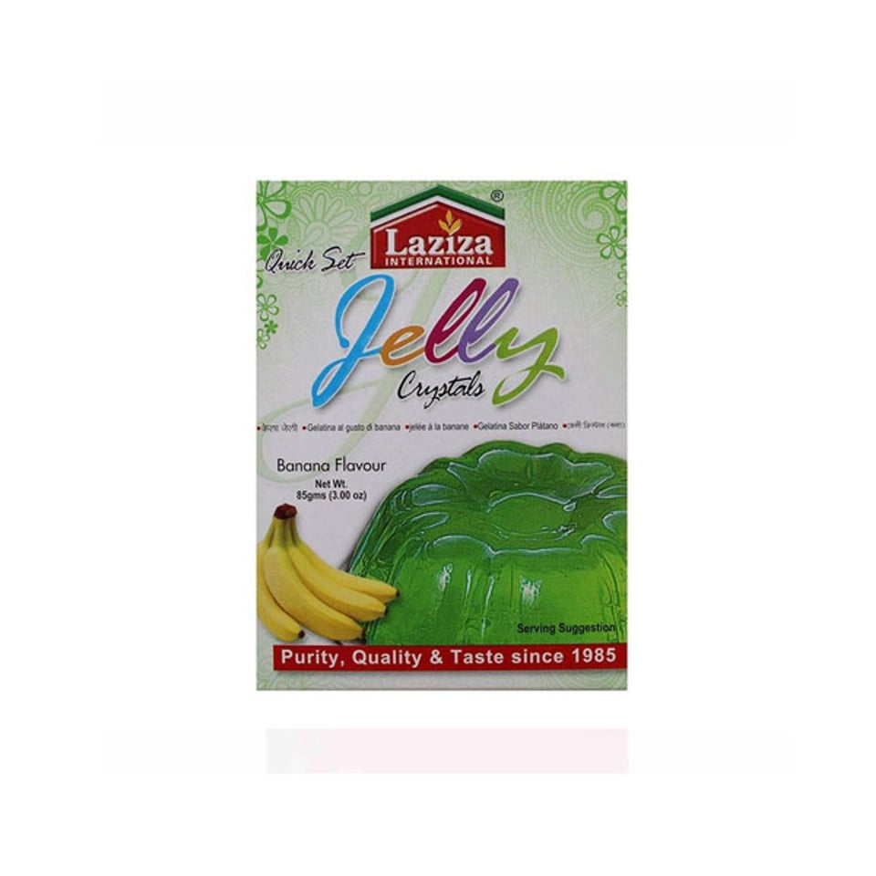 Laziza Banana Flavored Jelly 85 Grams