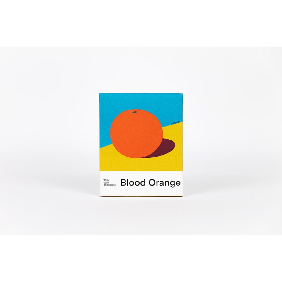 Blood Orange - 70% Dark Chocolate Organic (OCELOT) 70g