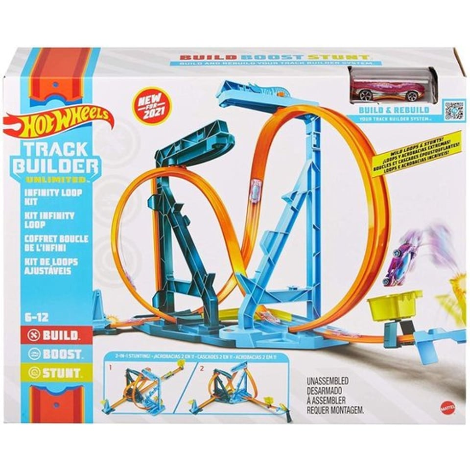 Hot Wheels Track Builder Infinity Loop Kit