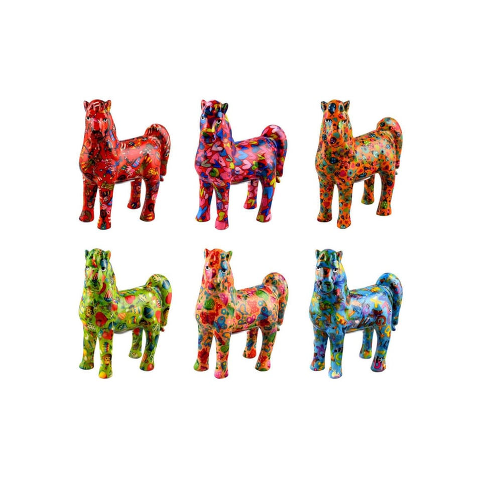 Spaarpot Paard Joy H21cm in 6 Kleuren