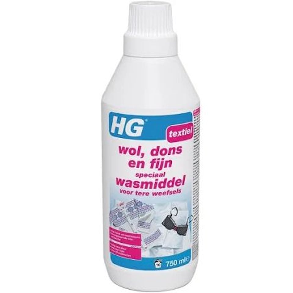 HG Wol, Dons & Fijn Speciaal Wasmiddel Voor Tere Weefsels 750 ML