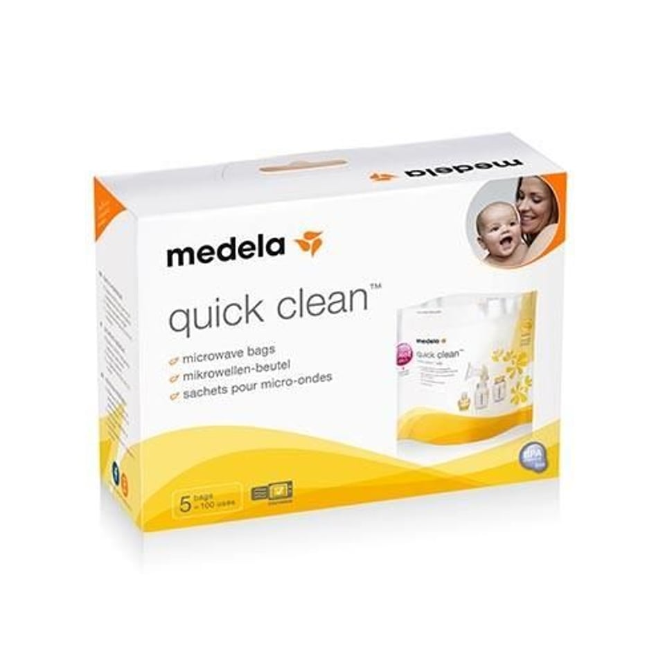 Medela Quick Clean Magnetronzakken - 5 st.