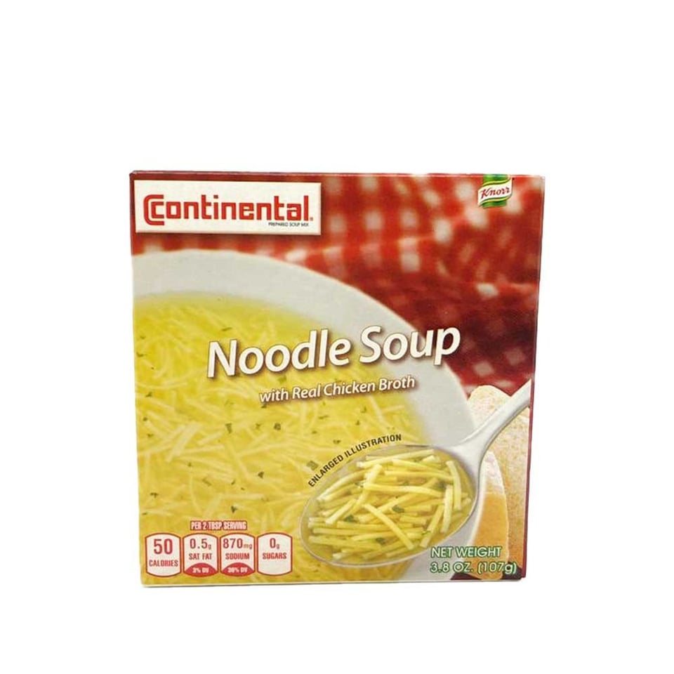 Knorr CONTINENTAL NOODLE SOUP 107 Grams