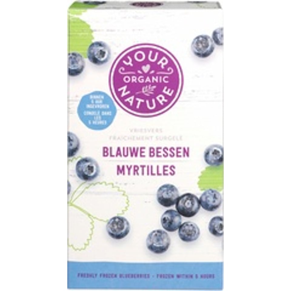 Your Organic Nature Blauwe Bessen Vriesv