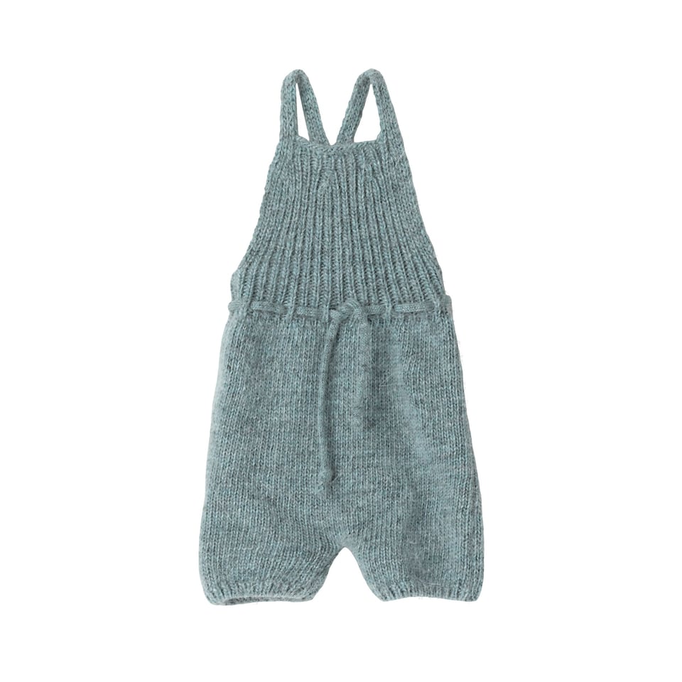 Maileg Rabbit Size 4, Knitted Overalls