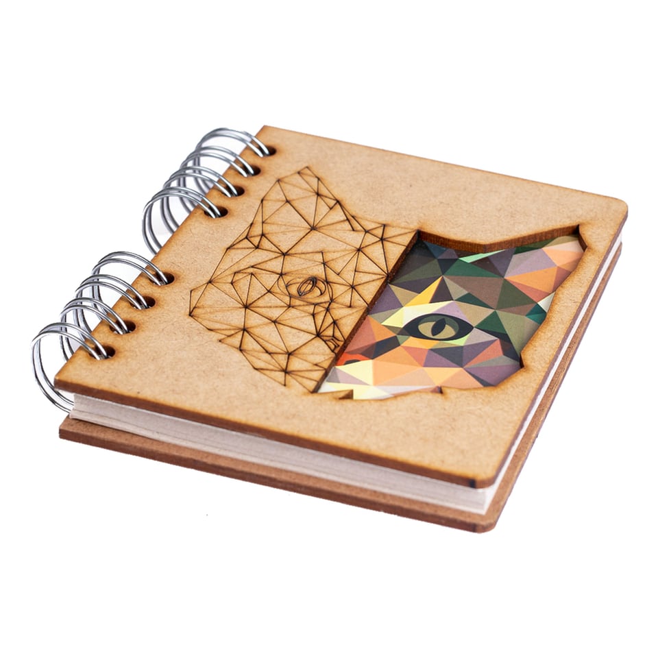 Sustainable journal - Recycled paper - Cat