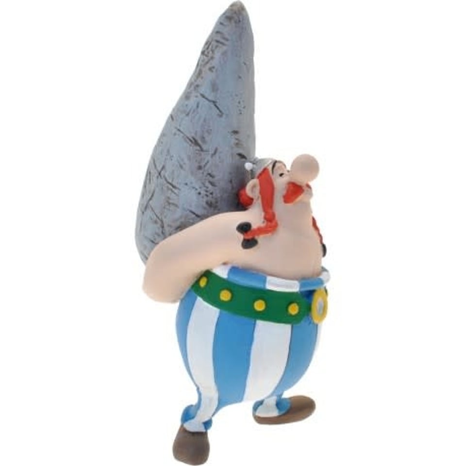 Asterix Figuur - Obelix Met Menhir
