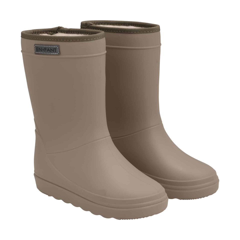 Enfant Thermo Boots Solid Pine Bark