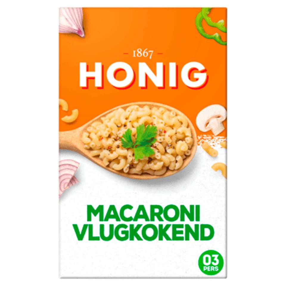 Honig Macaroni Vlugkokend