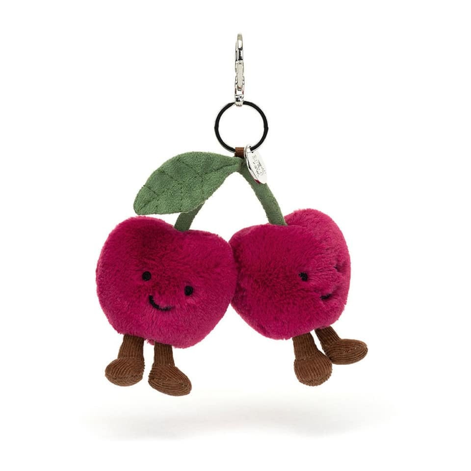 Jellycat Bashful Cherries - Bag Charm