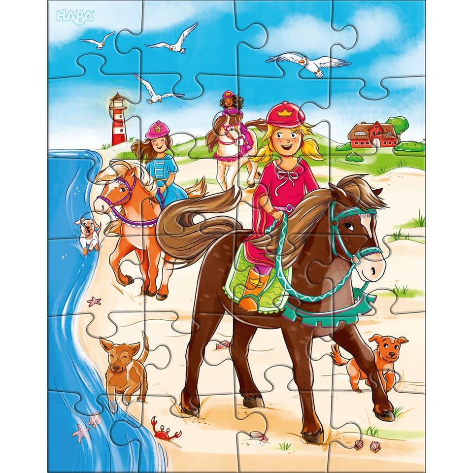 3 Haba Puzzels 'Paardenvriendinnen'