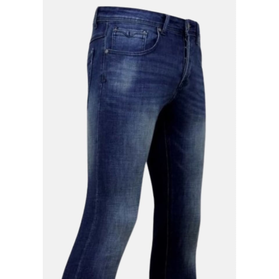 Spijkerbroek Heren Stretch -D-3058 - Blauw