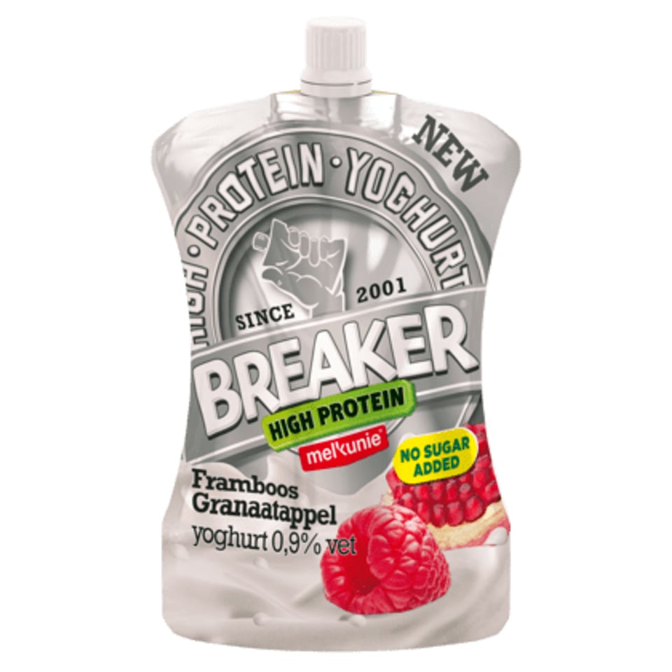 Melkunie Breaker High Protein Framboos Granaatappel