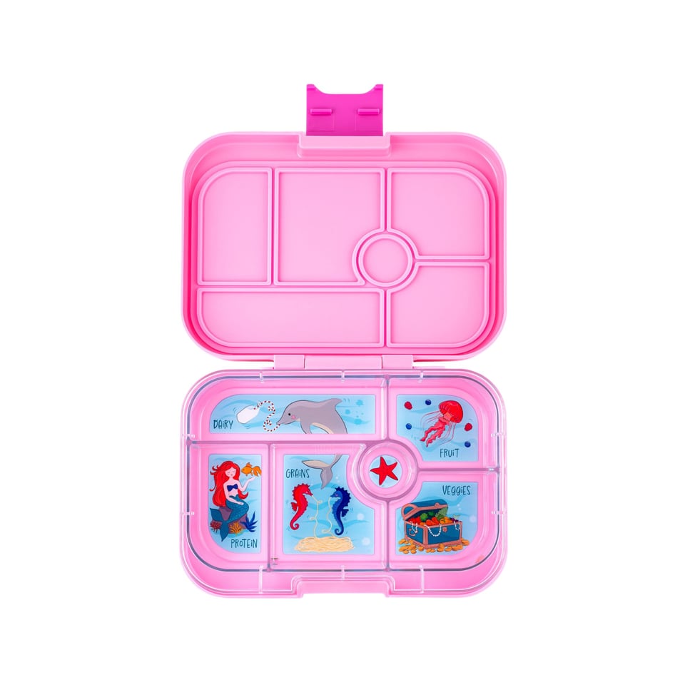 Yumbox Original 6 Vakken Power Pink / Mermaid - Roze