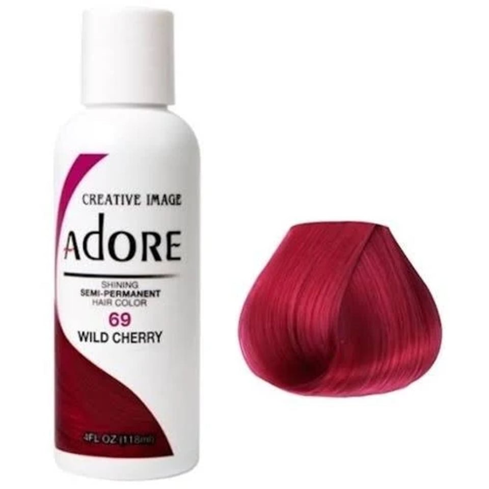 Adore Semi Permanent Hair Color 69 - Wild Cherry 118ML